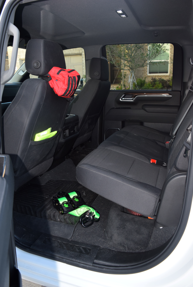Vehicle interior before detailing